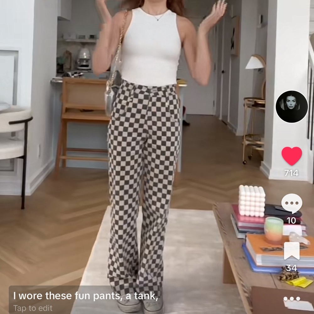 Mission Bay Checkered corduroy Pants